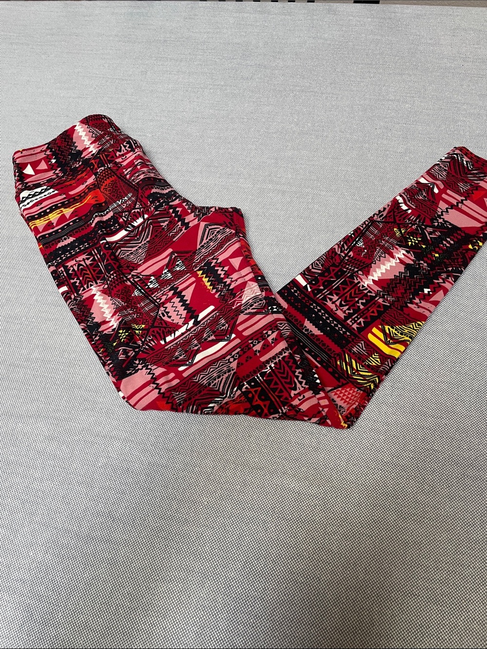 LuLaRoe OS (One Size) Geo Aztec Leggings